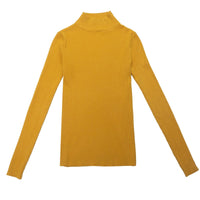 CutSweater | Women's Cosy Knit Pullover-Yellow-State of Style