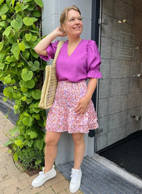 Cynthia – Summer Pink Skirt-S-State of Style