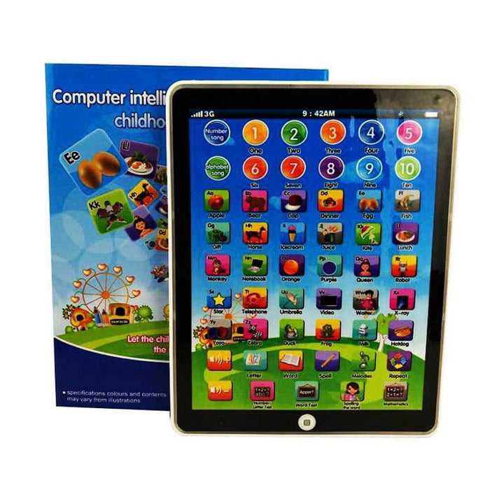 Interactive learning tablet for toddlers with sound, colours & quiz function – 7.5-inch