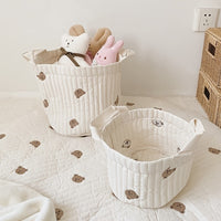 Padded fabric storage bag for the children's room – Buy one, get one free