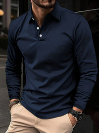 Polo Shirt with Long Sleeves - Matthias