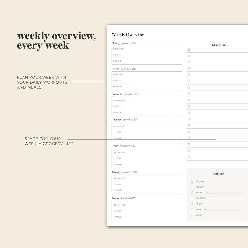 Daily Planner 24-25 - PlanEase-State of Style