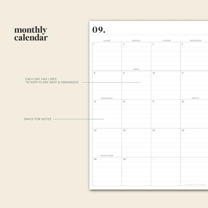 Daily Planner 24-25 - PlanEase-State of Style