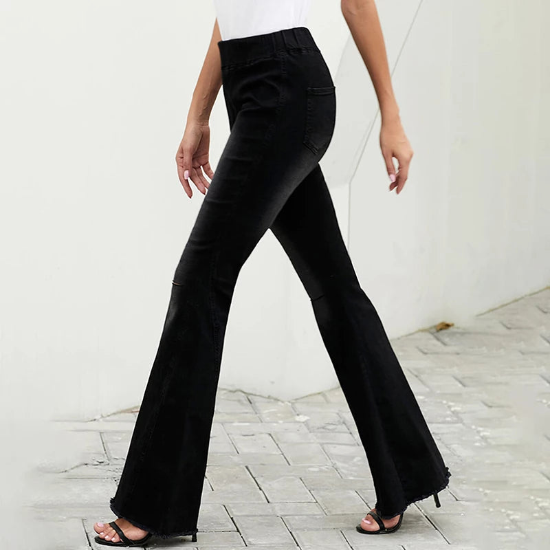 DaisyPants | Women's Jeans-Black-S-State of Style