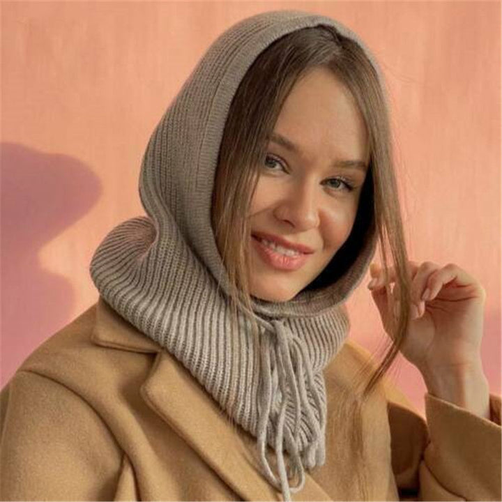 DaisysScarf | Women's Beanie & Scarf Set-Black-State of Style