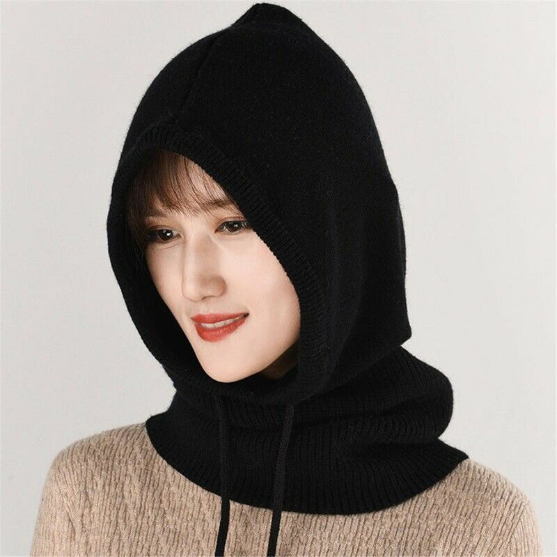 DaisysScarf | Women's Beanie & Scarf Set-Black-State of Style