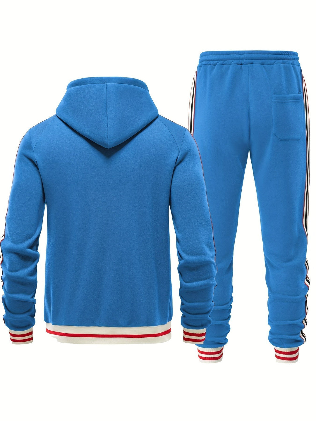 Damon - Men's Comfortable Tracksuit-Dark blue-S-State of Style