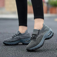 DanasShoes I Orthopedic hiking shoes for women-Grey-3.5-State of Style