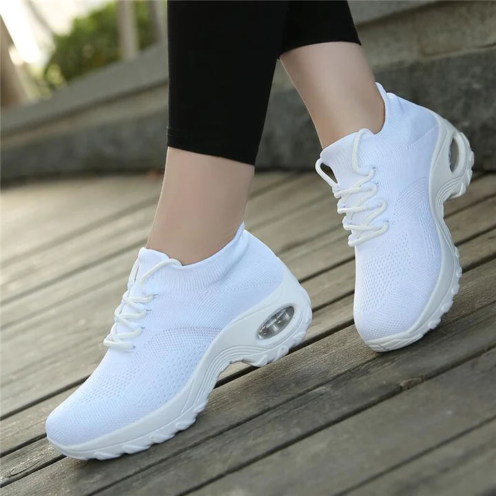 DanasShoes I Orthopedic hiking shoes for women-White-3.5-State of Style