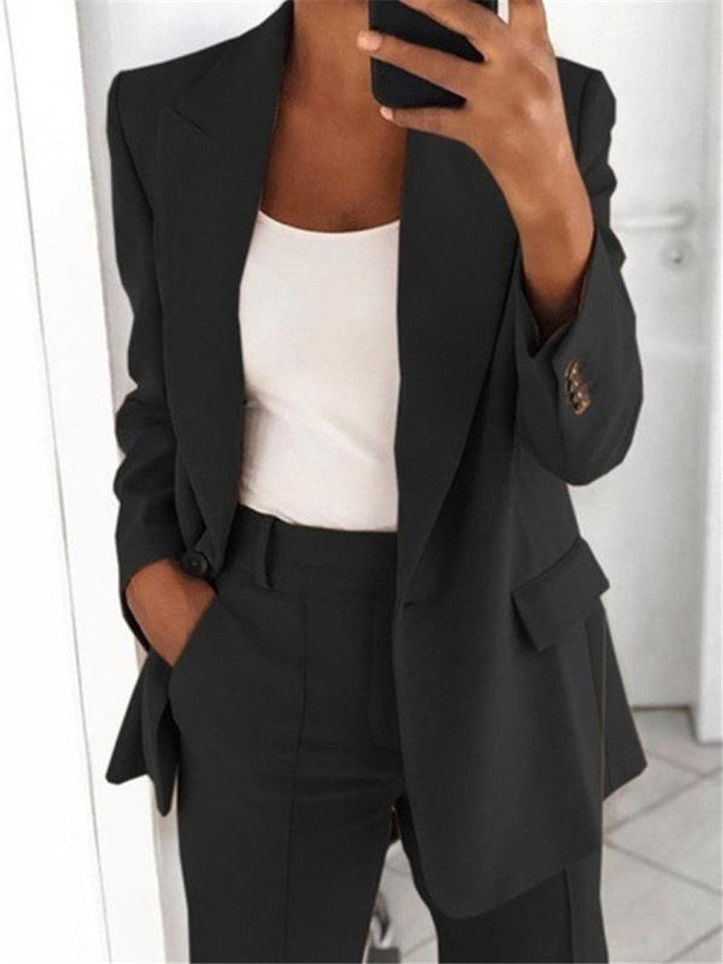 DarciasBlazer | Blazer for Women-Beige-S-State of Style
