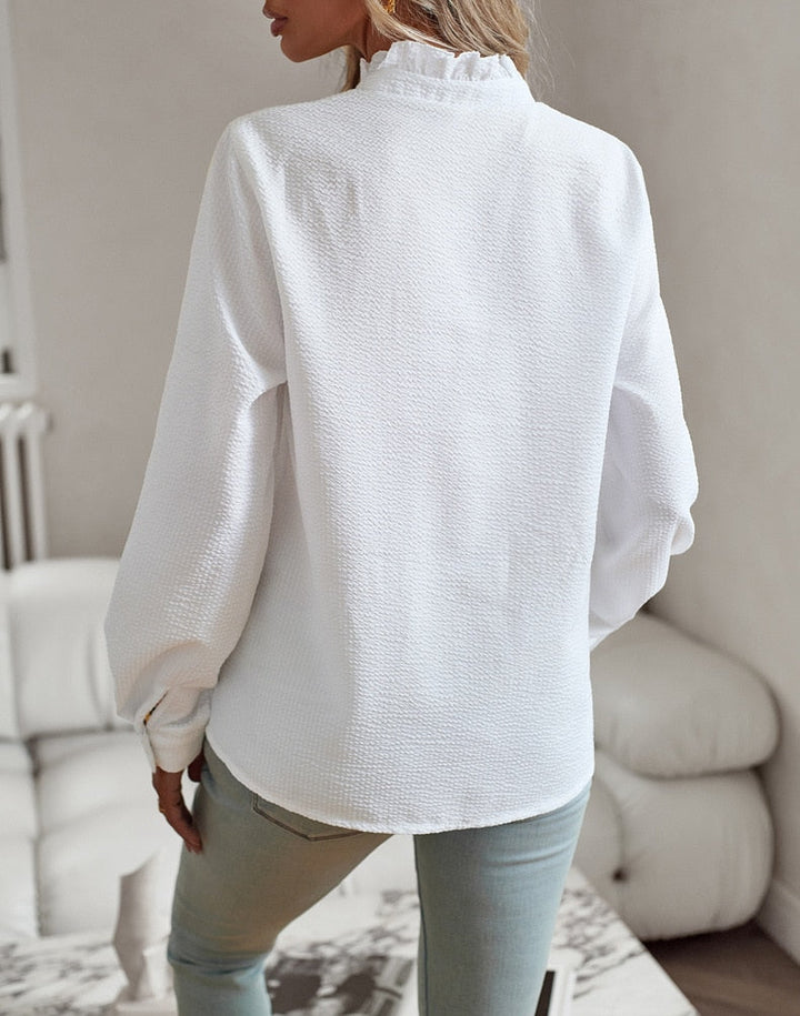 Daring and Stylish Blouse - RebelBlouse-Blue-S-State of Style