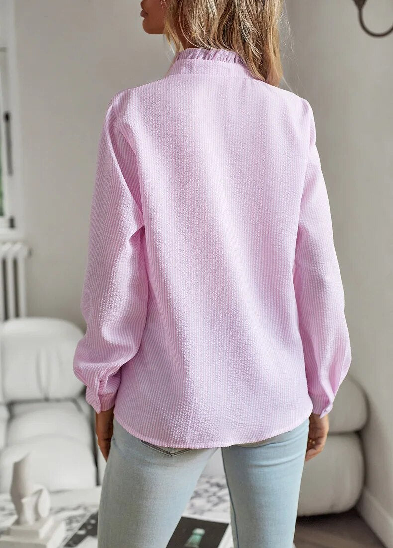Daring and Stylish Blouse - RebelBlouse-Blue-S-State of Style