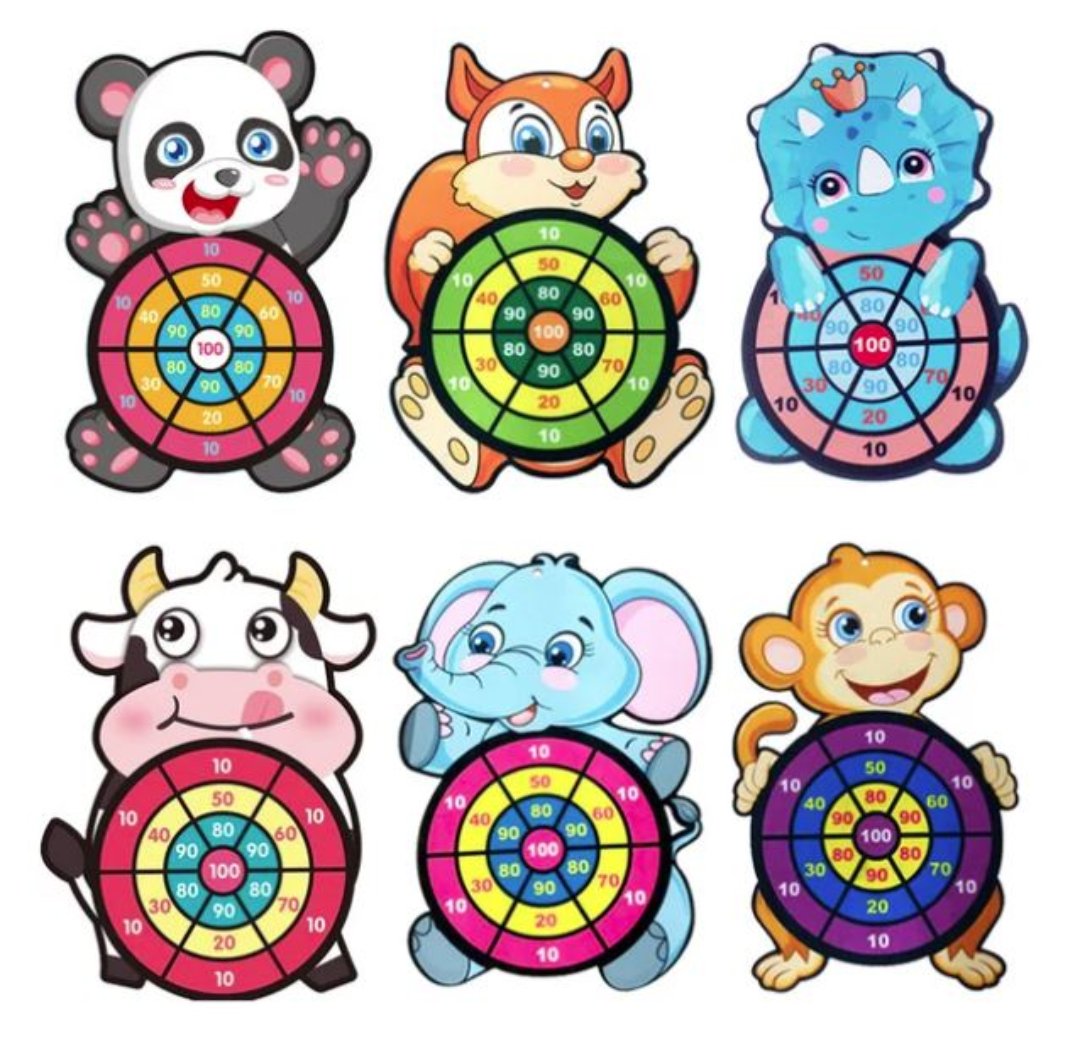 Educational dart game for children – fun and educational (Buy one, get one free)