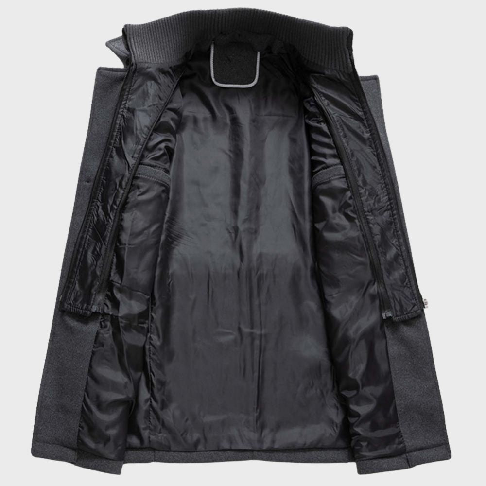 David - Casual Winter Jacket for Men-Grey-M-State of Style