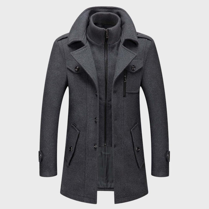 David - Casual Winter Jacket for Men-Grey-M-State of Style