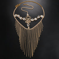 Dazzling Veil Mask | Masquerade Face Jewellery-Type A: Glow Colour-State of Style