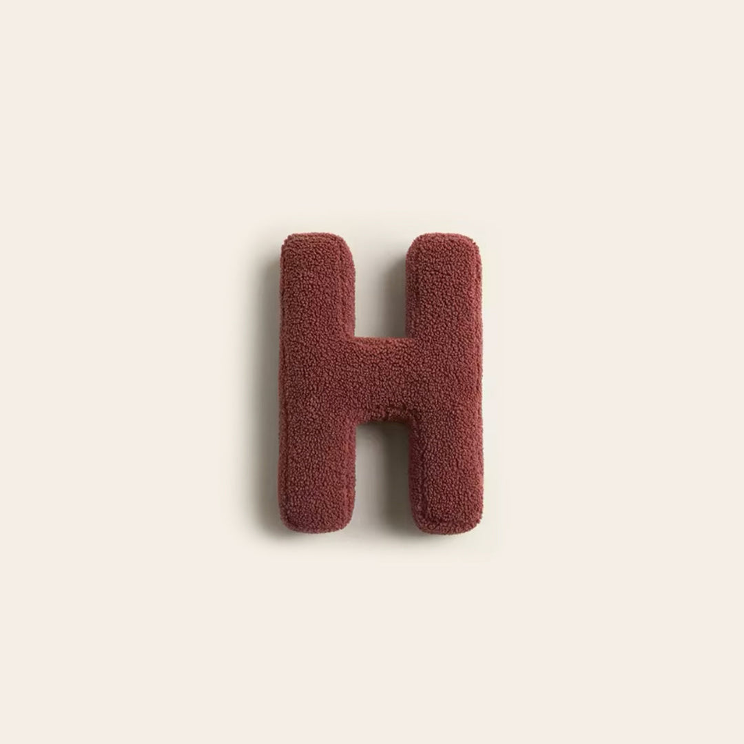 Decorative Alphabet Cushion – LetterLounge-H-State of Style