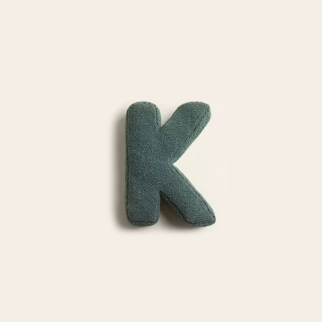 Decorative Alphabet Cushion – LetterLounge-K-State of Style