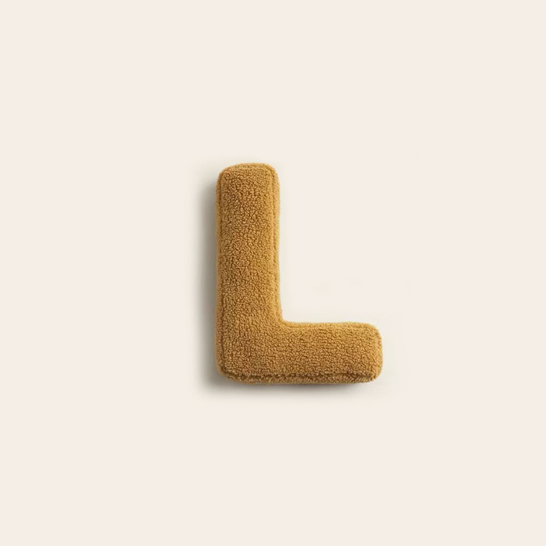 Decorative Alphabet Cushion – LetterLounge-L-State of Style