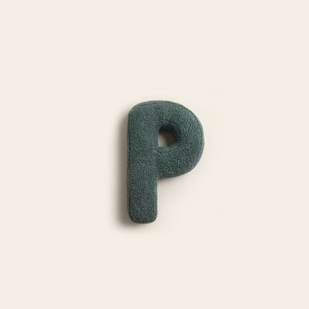 Decorative Alphabet Cushion – LetterLounge-P-State of Style