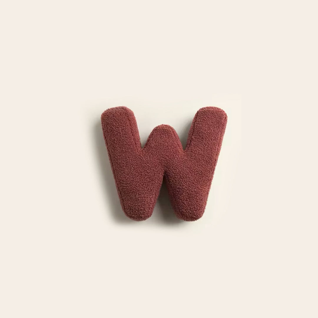 Decorative Alphabet Cushion – LetterLounge-W-State of Style