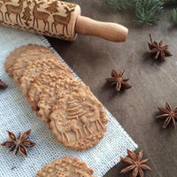 Decorative Rolling Pin - CookieCrafter-Christmas A-State of Style