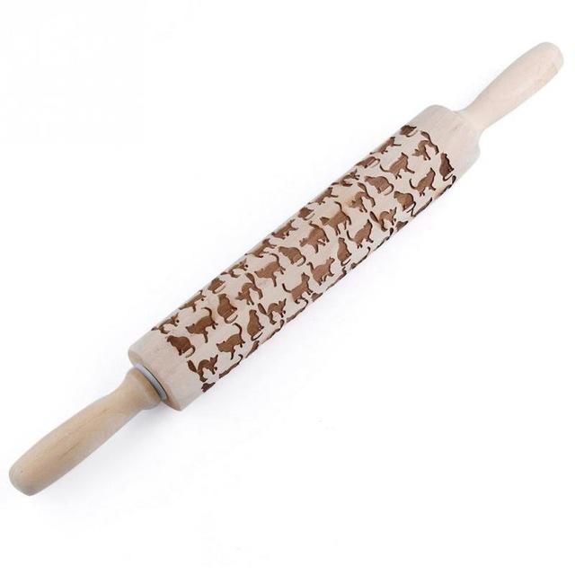 Decorative Rolling Pin - CookieCrafter-Kittens-State of Style