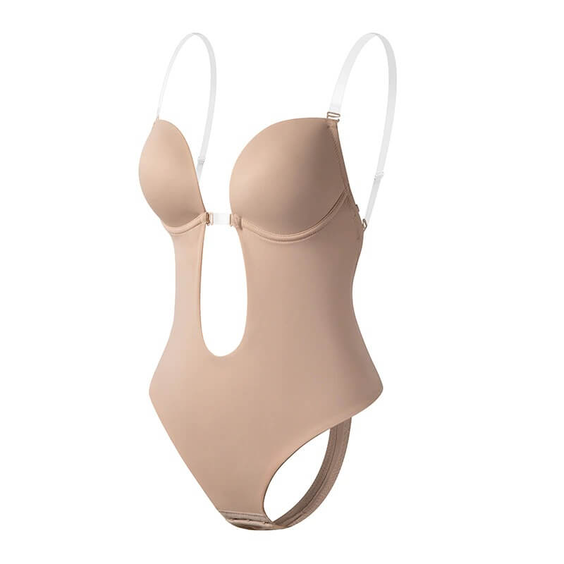 DEEP V BACKLESS BODY SHAPER-Skin-tone-S-State of Style
