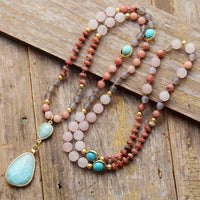 Deeply Cleansing Pastel Mala Necklace - Aurielle-State of Style