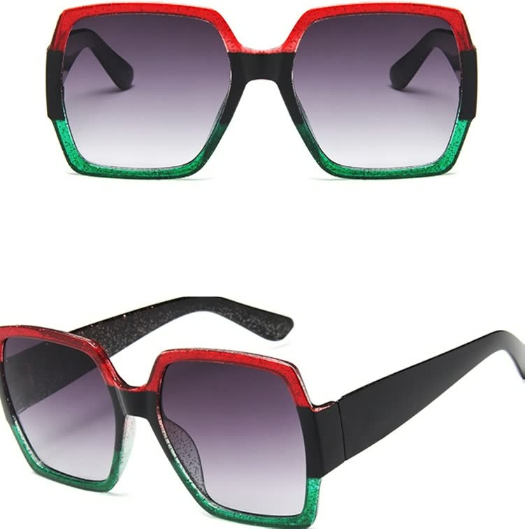 DelicateGlasses | Trendy Women's Sunglasses-Red/Grey-State of Style