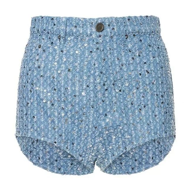 Denim Set with Sequins - Nova-Blue-XS-State of Style