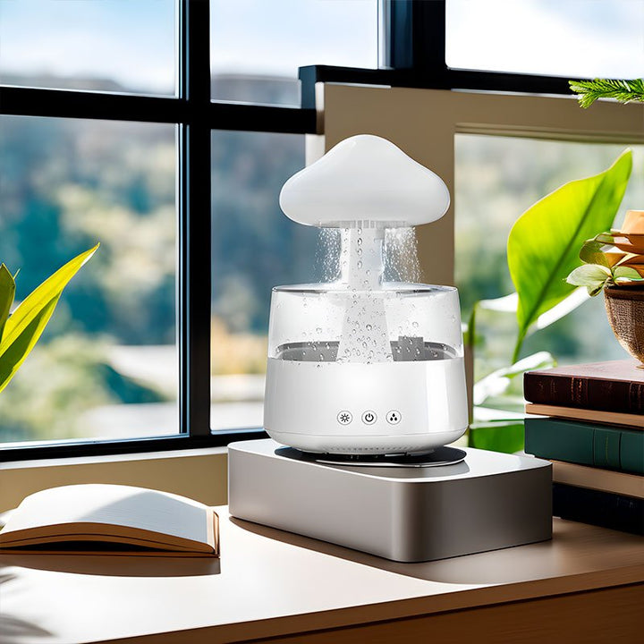 Design Humidifier - RainCloud-White-State of Style