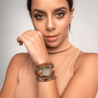 Detoxifying Fluorite Wrap Bracelet – Iris-State of Style
