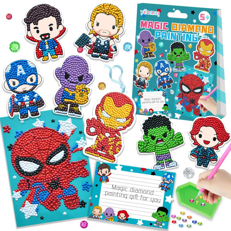 Diamond Art Kids - Anna-Spiderman-State of Style