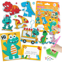 Diamond Painting Set - SparkleArt Sticker Kit-Dinosaurs-State of Style