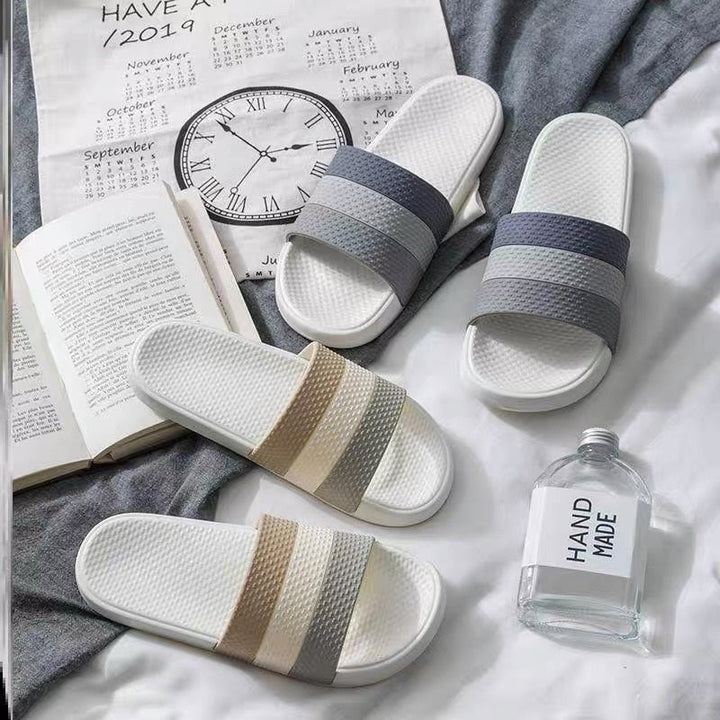 DiamondSlippers | Flip Flops for Women-White-5.0-6.0-State of Style