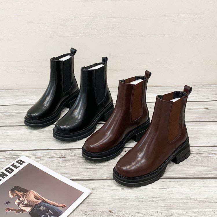 DianaBoots | Heeled Winter Boots for Women-Black-4.5-State of Style