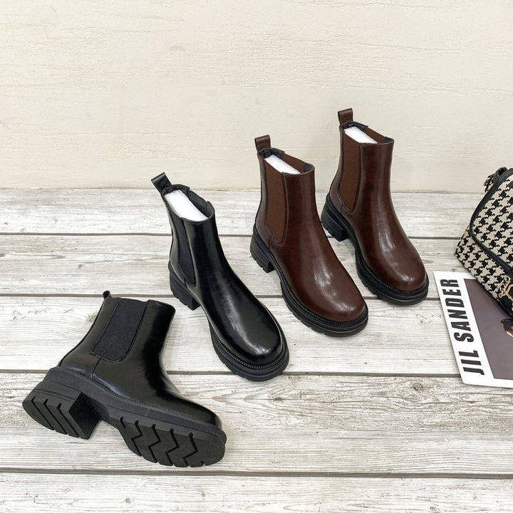 DianaBoots | Heeled Winter Boots for Women-Black-4.5-State of Style