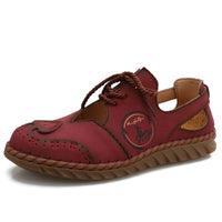 Dianda Sandals | Orthopedic Sandals-Red-4.5-State of Style
