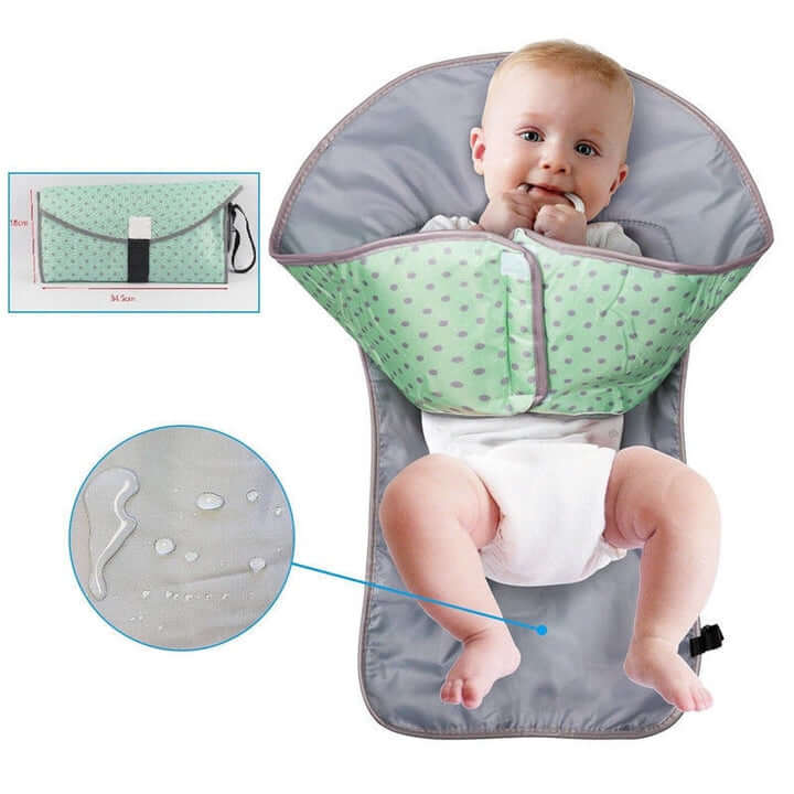 3-in-1 baby changing mat with toy holder – WickelPlus (buy one, get one free)
