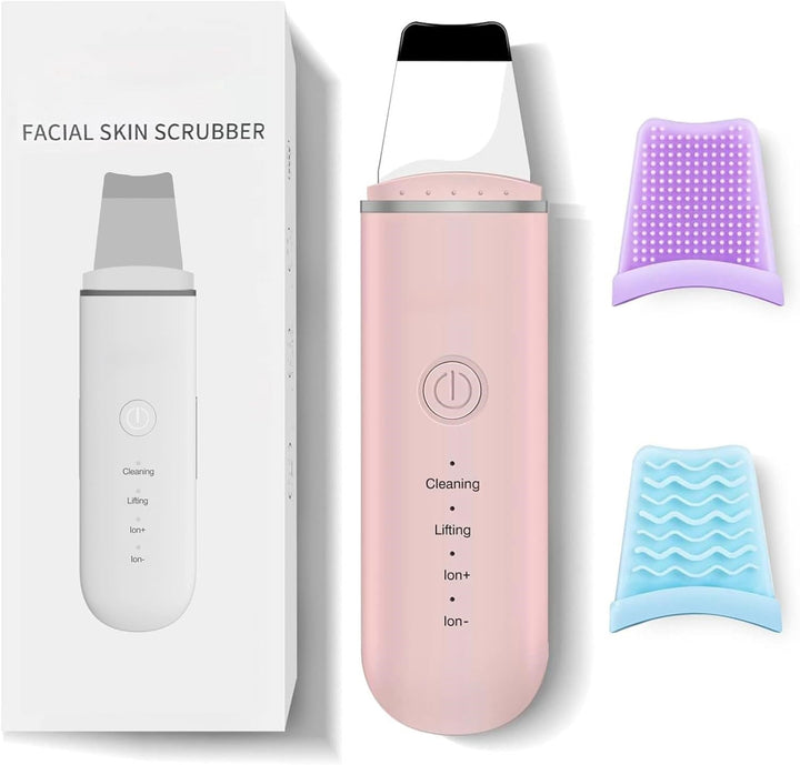 Diepe Reiniging Huid Scrubber-Roze-State of Style