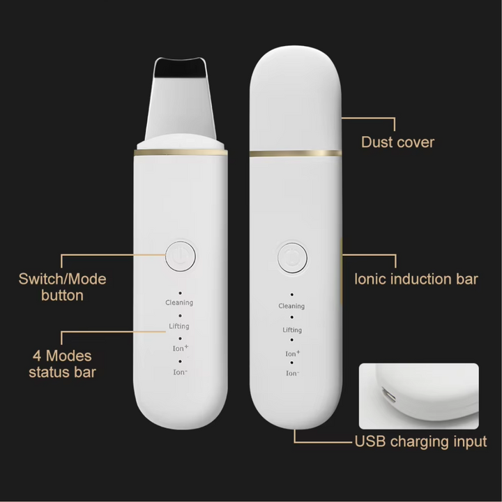 Diepe Reiniging Huid Scrubber-Wit-State of Style