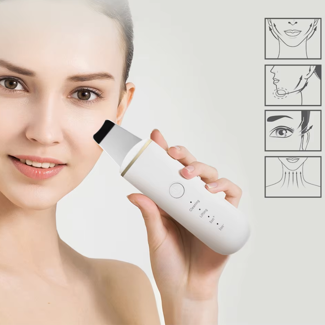 Diepe Reiniging Huid Scrubber-Wit-State of Style