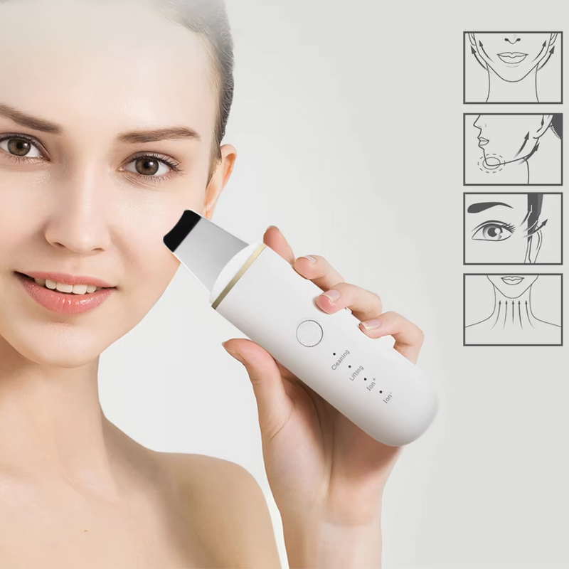 Diepe Reiniging Huid Scrubber-Wit-State of Style