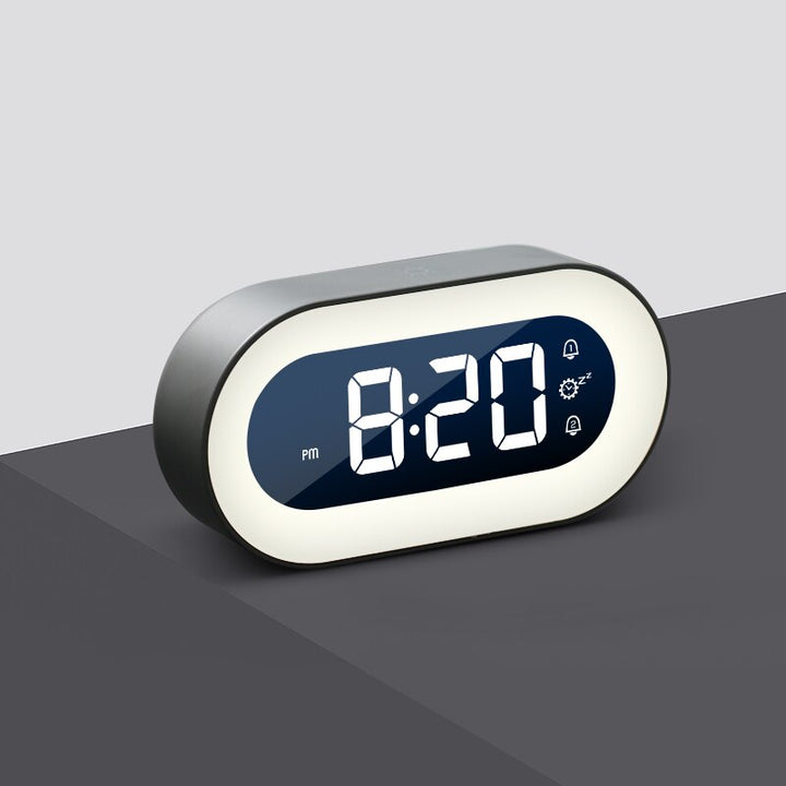 Digital Alarm Clock with Night Light - Lumino-White-State of Style