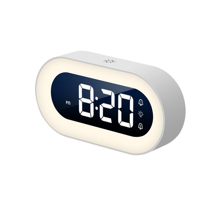 Digital Alarm Clock with Night Light - Lumino-White-State of Style