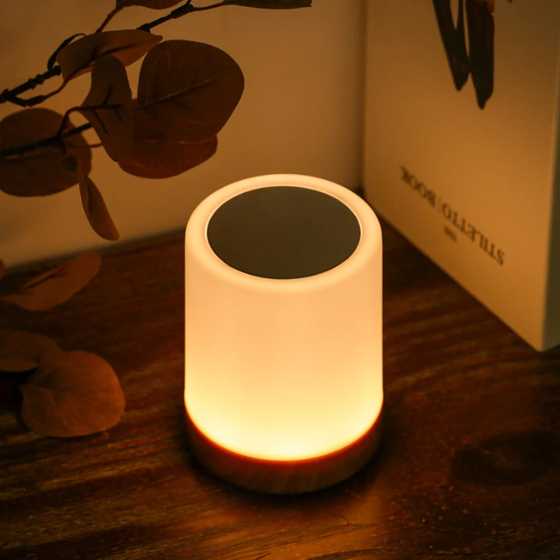 Dimmable Night Lamp with Sleek Design – LuxeTouch-State of Style