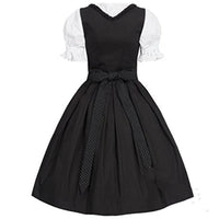 Dirndl Anita – Traditional Bavarian Oktoberfest Dress with Apron-S-State of Style