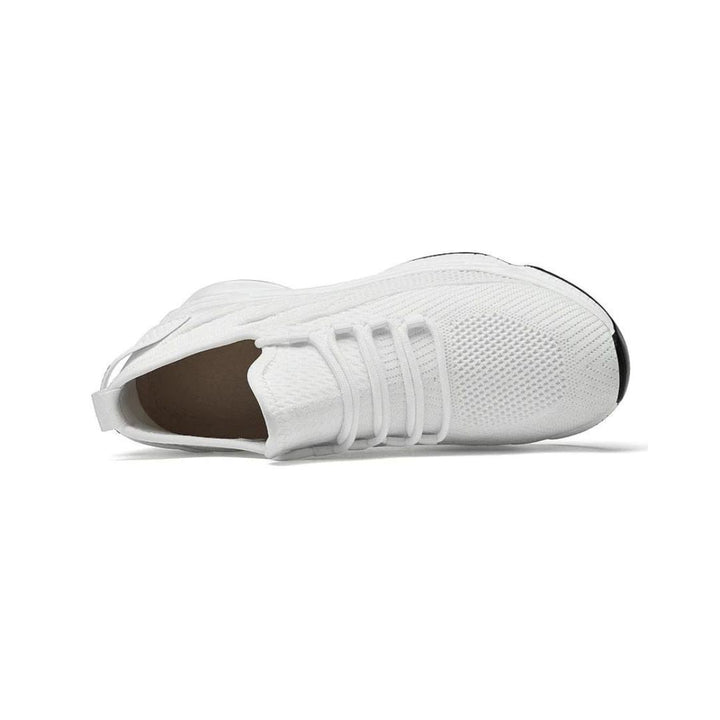Discreetly stylish men's sneakers – MaxLift Boost-White +10CM-4.5-State of Style