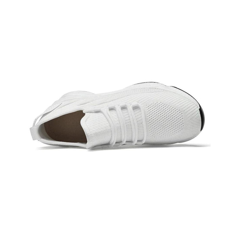 Discreetly stylish men's sneakers – MaxLift Boost-White +10CM-4.5-State of Style
